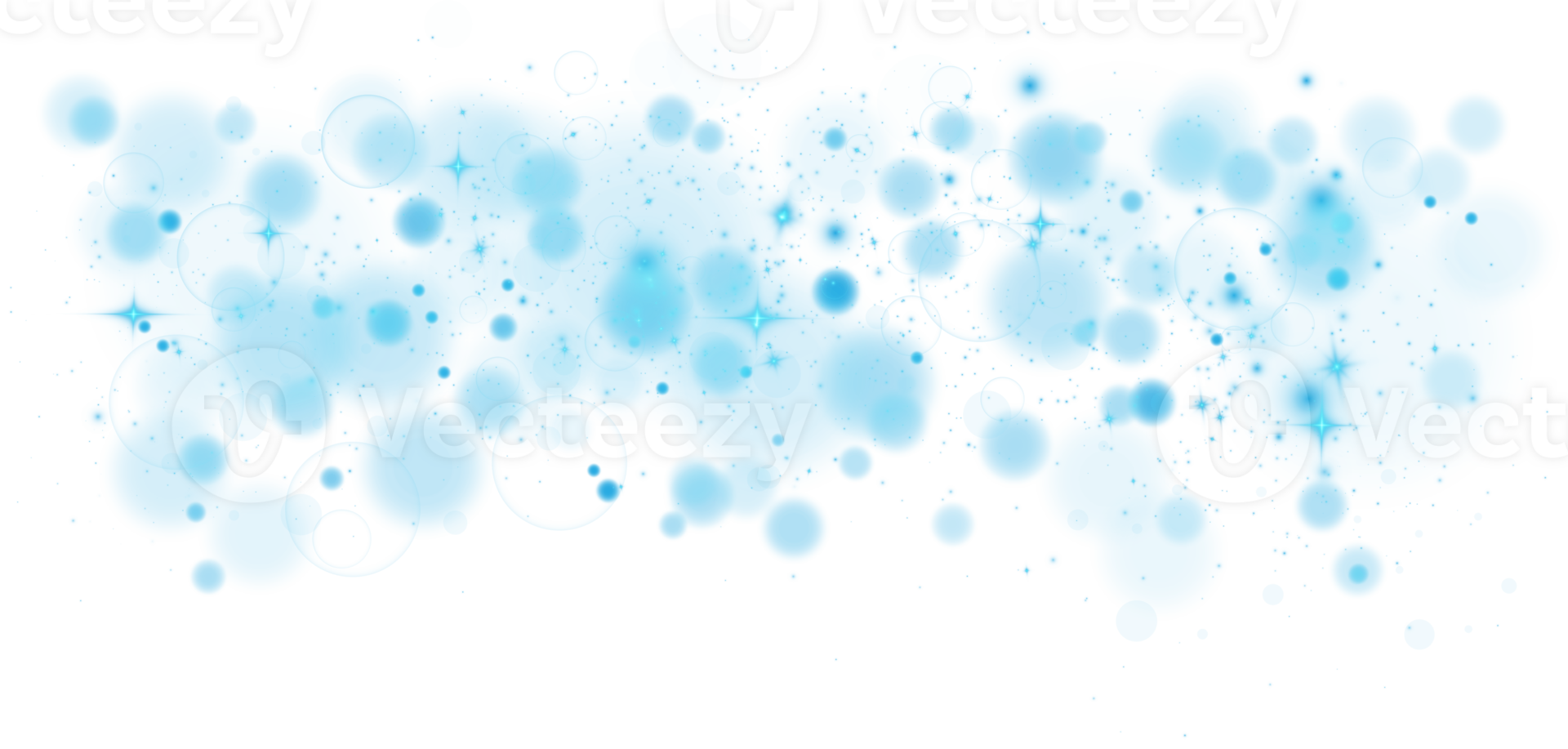 Abstract blue glitter wave illustration. Blue stardust sparkle