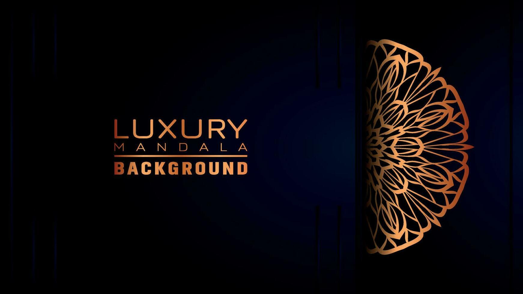 Luxury mandala background ornamental, arabesque style With Golden Arabesque Pattern Style. Decorative Mandala Ornament For Print, Brochure, Banner, Cover, Poster, Invitation Card vector