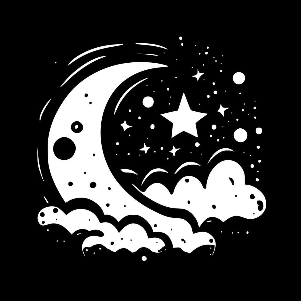 Celestial - High Quality Vector Logo - Vector illustration ideal for T-shirt graphic