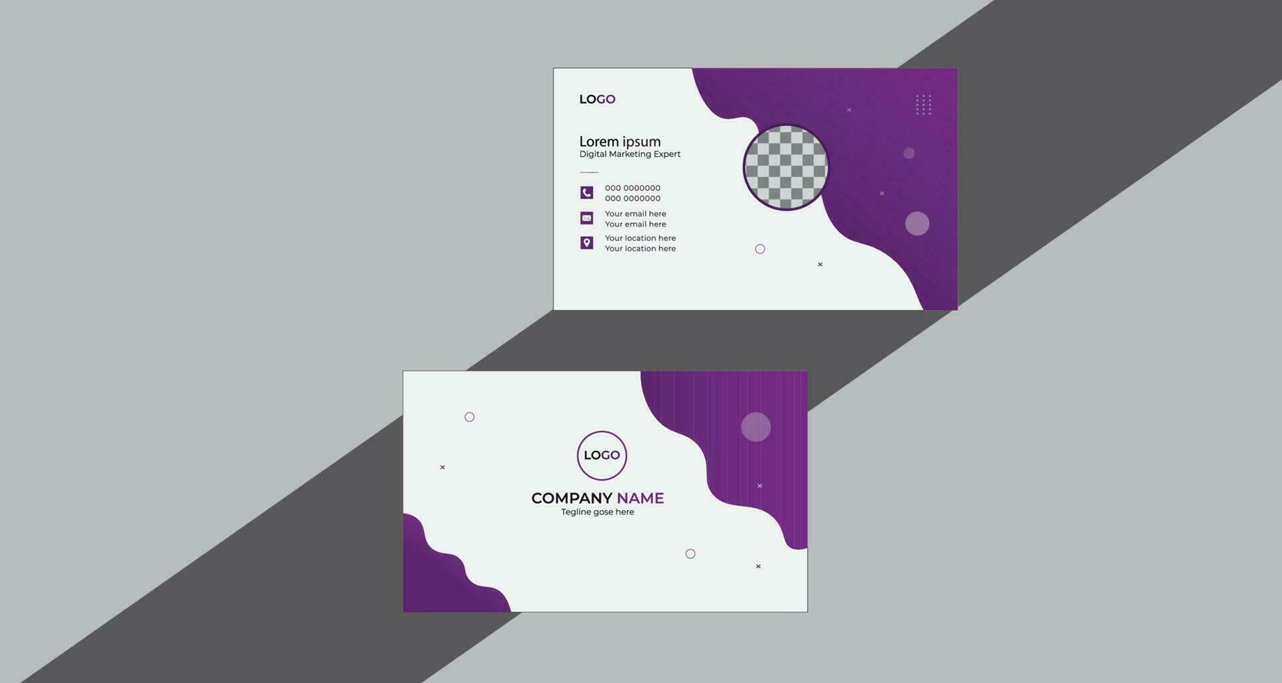 Uncommon Business card design vector