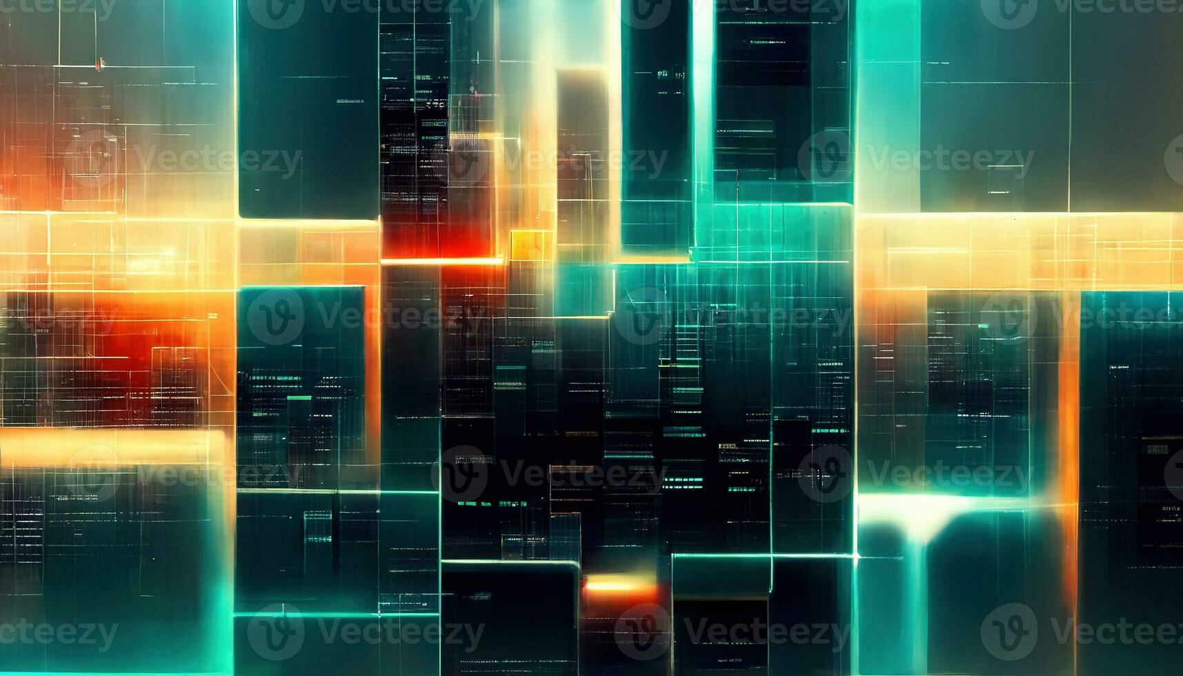 3d abstract tech background. Floating Numbers HUD Background. Matrix particles grid virtual reality. Smart build. Grid core. Hardware quantum form. Future technology. Decoding dna photo
