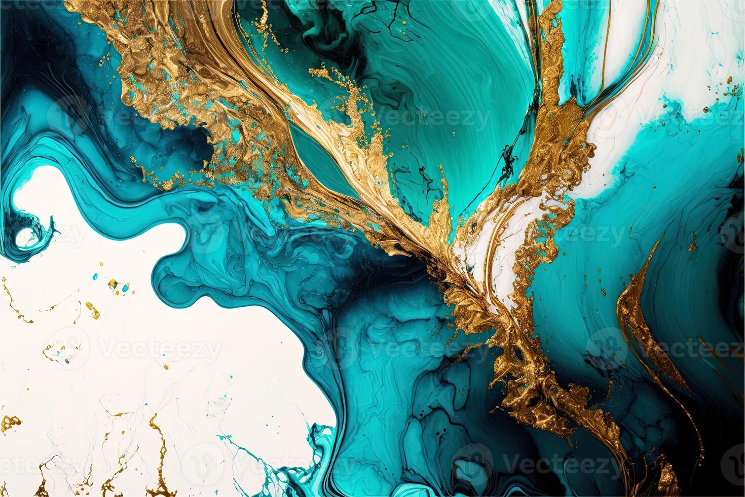 Marble ink abstract art from exquisite original painting for abstract background, colorful. Painting was painted on high quality paper texture to create smooth background photo