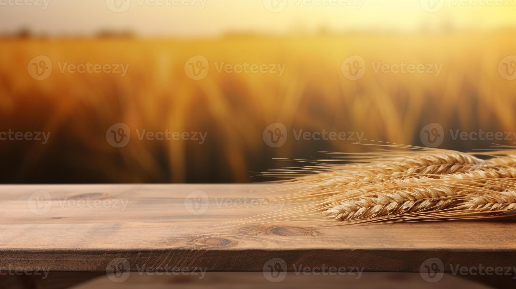 Cleanse wooden table a number of of time as of late brilliant ears of wheat foundation. Creative resource, photo