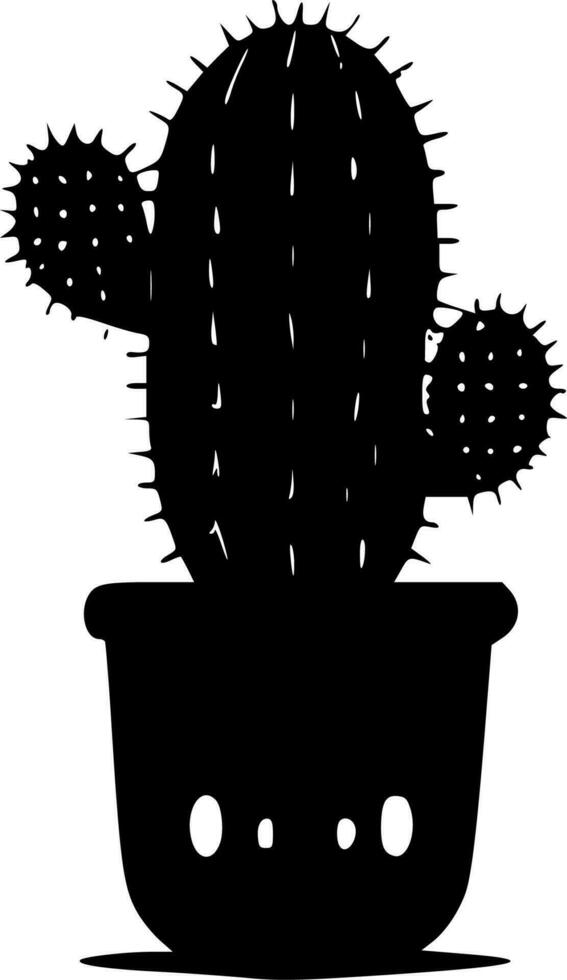 Cactus - High Quality Vector Logo - Vector illustration ideal for T-shirt graphic