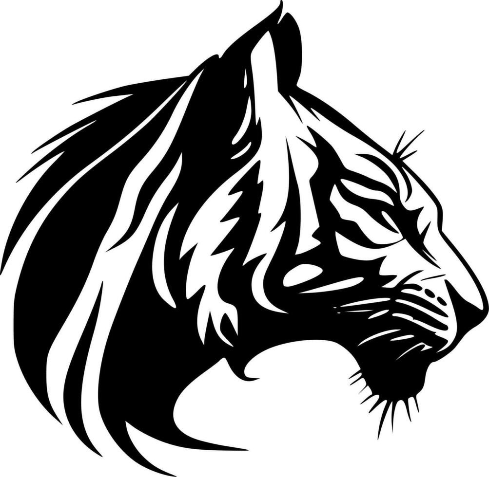 tigres, minimalista y sencillo silueta - vector ilustración