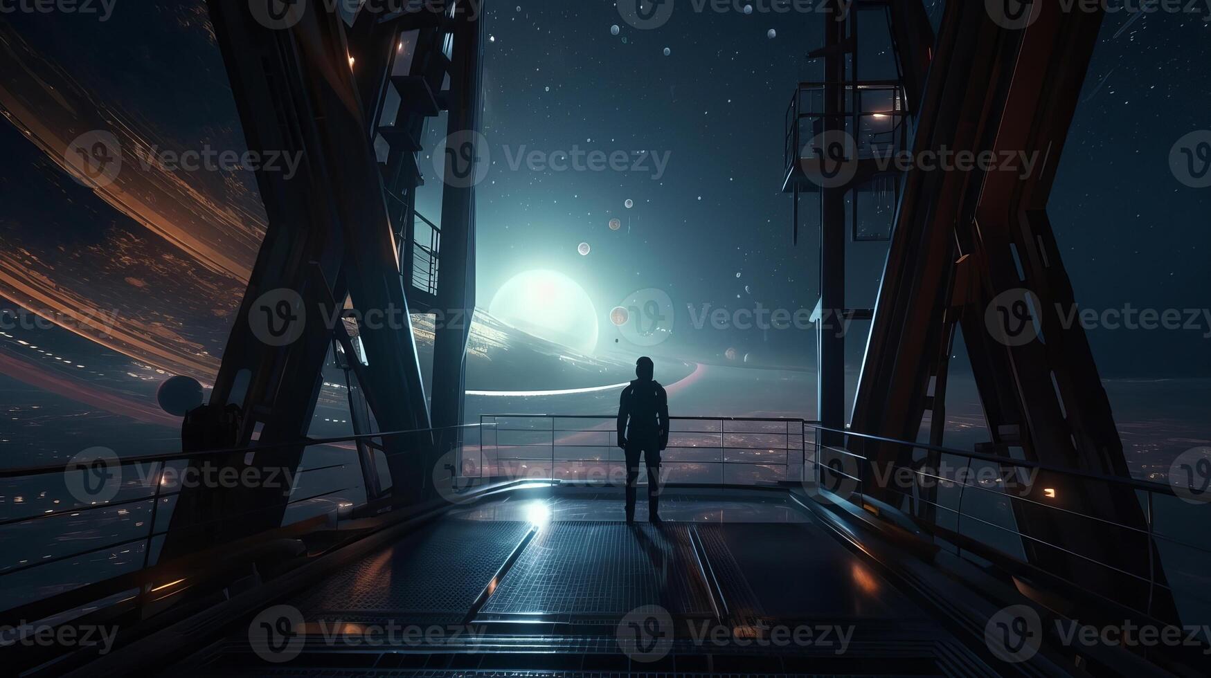 See of the space city of long term, the nation of long haul. photo
