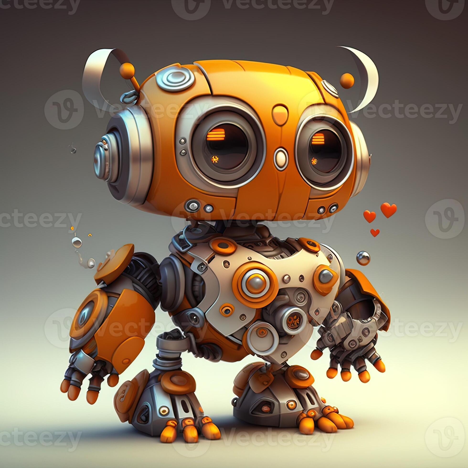 Cute robot cheap toy