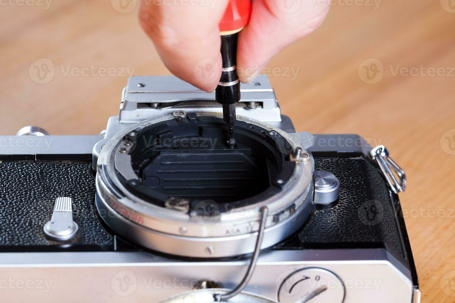 Camera being repaired 23539468 Stock Photo at Vecteezy