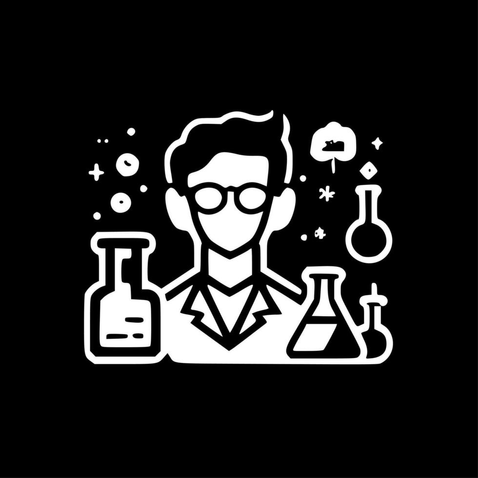 Science - High Quality Vector Logo - Vector illustration ideal for T-shirt graphic