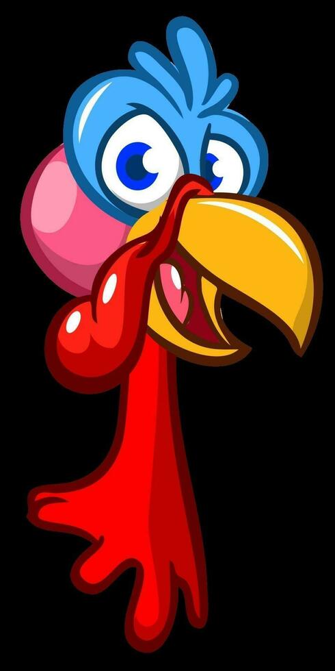 dibujos animados contento linda acción de gracias Turquía pájaro. vector ilustración. diseño para acción de gracias día