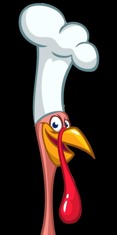 Cartoon happy cute thanksgiving turkey bird. Vector illustration. Design for Thanksgiving Day