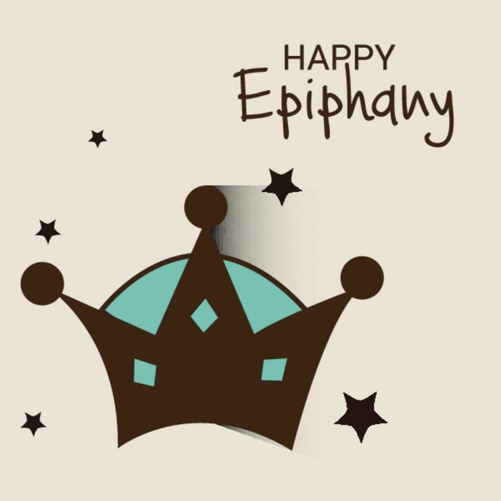 Vector illustration of a Background for Epiphany Epiphany is a Christian festival.