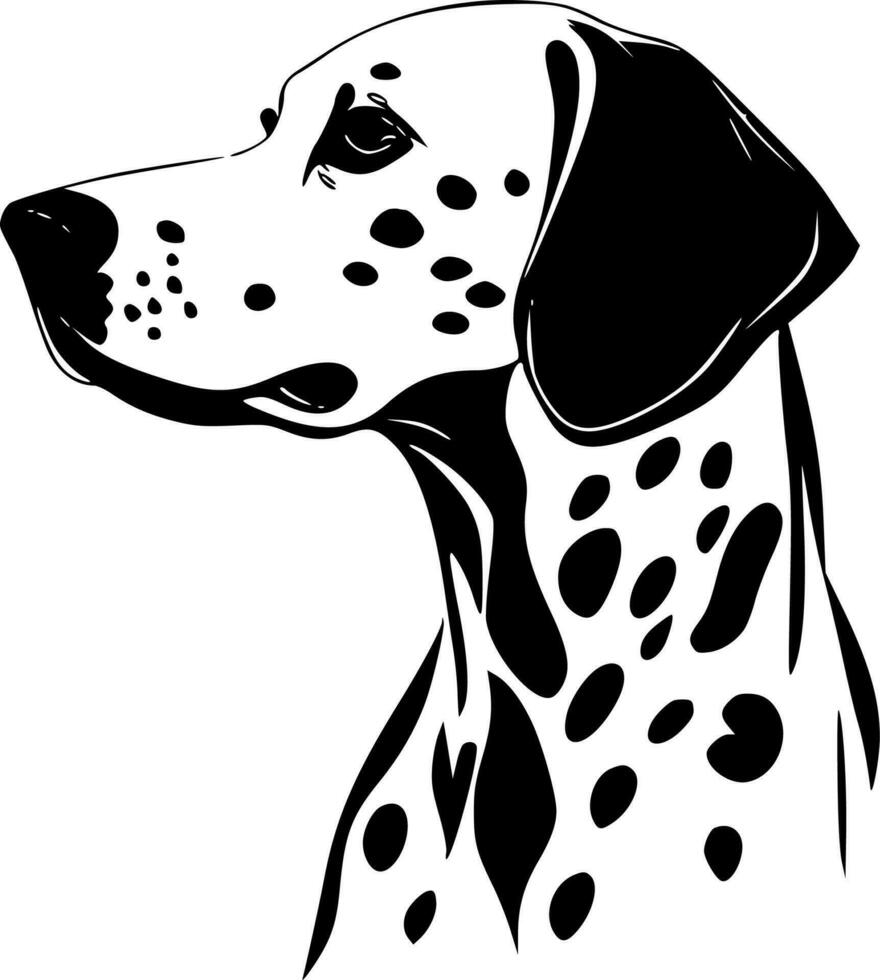 Dalmatian dog - High Quality Vector Logo - Vector illustration ideal for T-shirt graphic