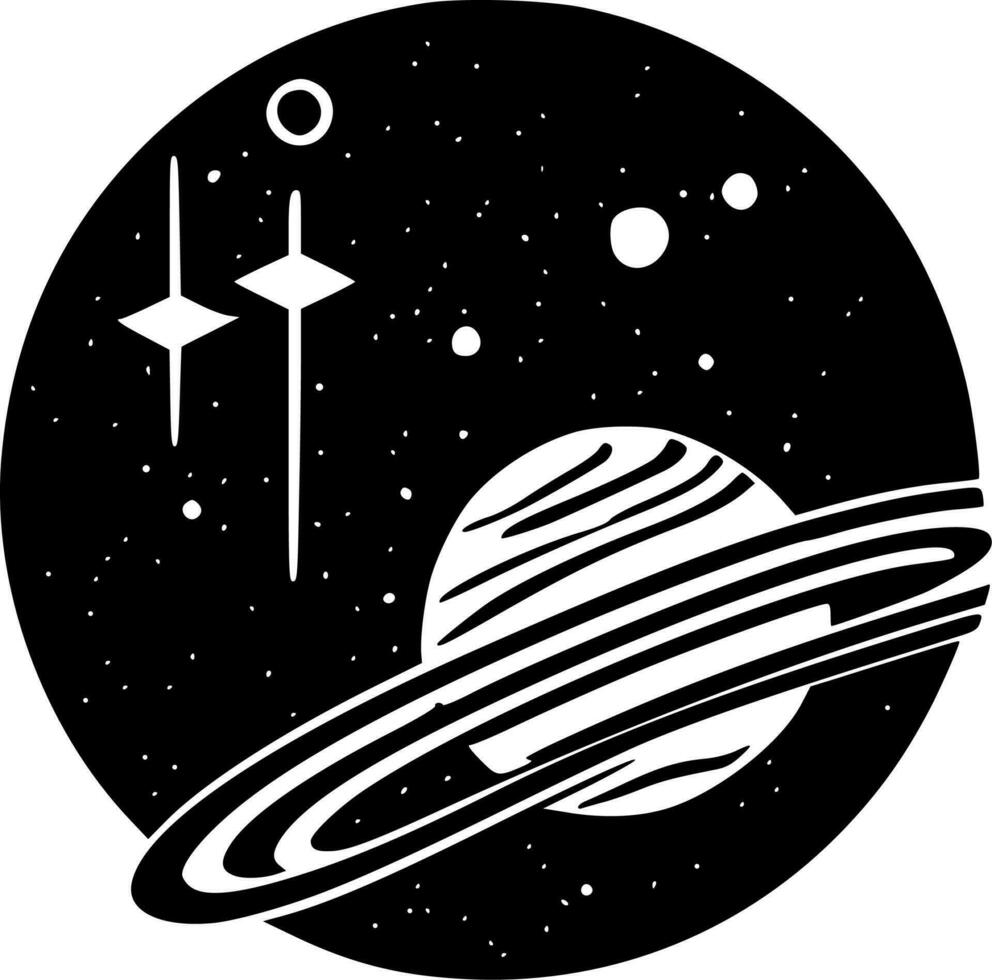 Celestial - Minimalist and Flat Logo - Vector illustration