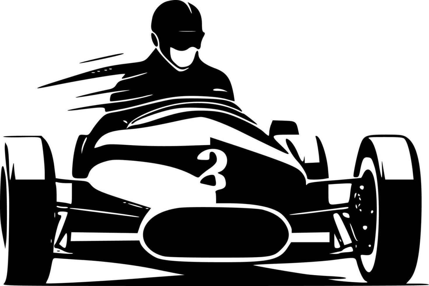 Racing - High Quality Vector Logo - Vector illustration ideal for T-shirt graphic