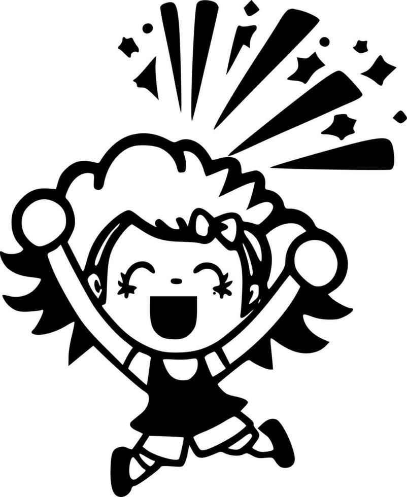 Cheer - Minimalist and Flat Logo - Vector illustration