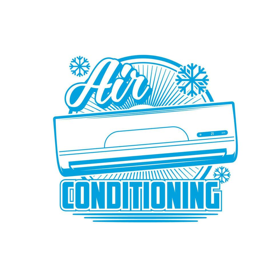 Air conditioner, ventilation cooling split system vector
