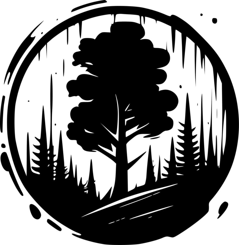 madera - alto calidad vector logo - vector ilustración ideal para camiseta gráfico
