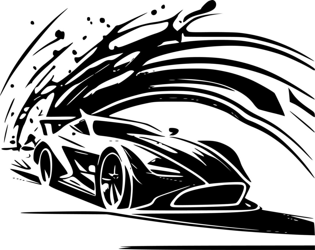 Racing - High Quality Vector Logo - Vector illustration ideal for T-shirt graphic