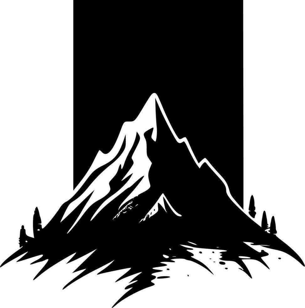 Mountain - High Quality Vector Logo - Vector illustration ideal for T-shirt graphic
