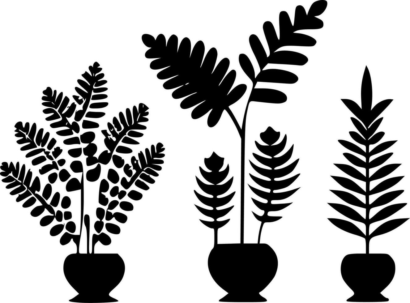 botánico - minimalista y plano logo - vector ilustración