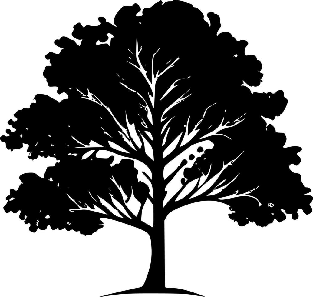 Tree - High Quality Vector Logo - Vector illustration ideal for T-shirt graphic