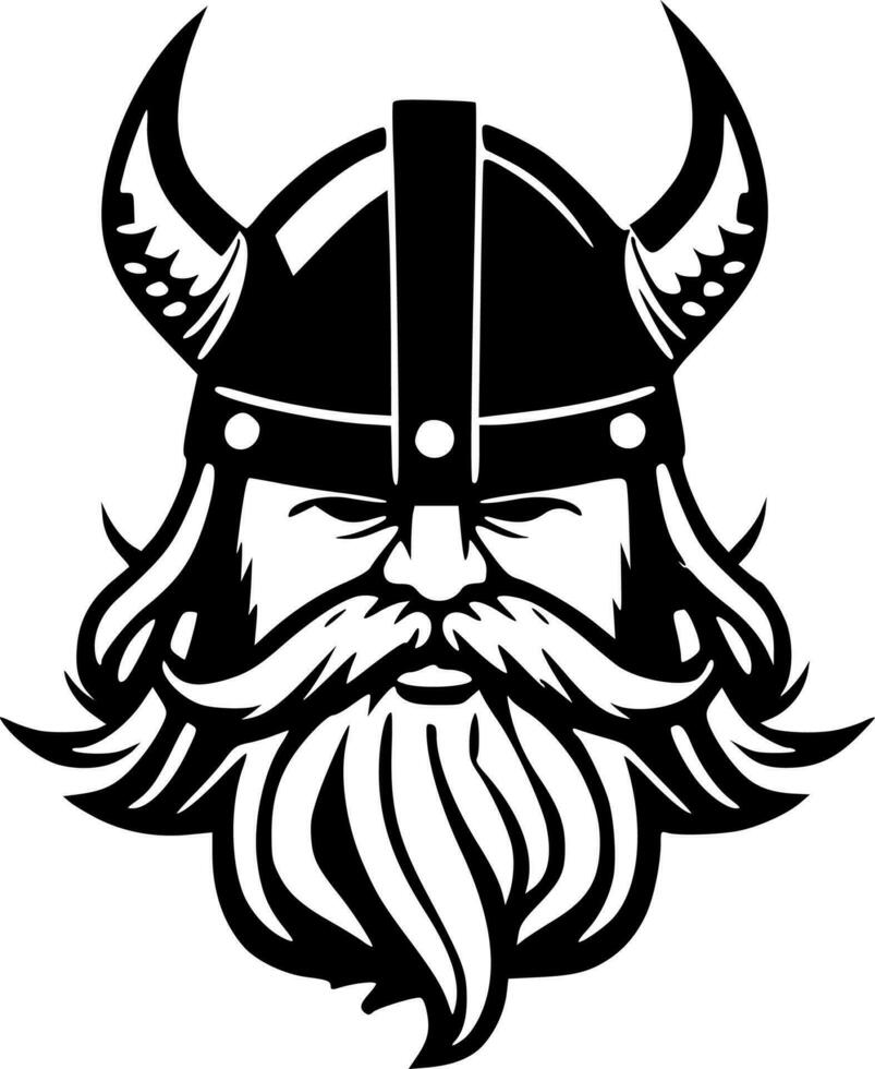 Viking - High Quality Vector Logo - Vector illustration ideal for T-shirt graphic