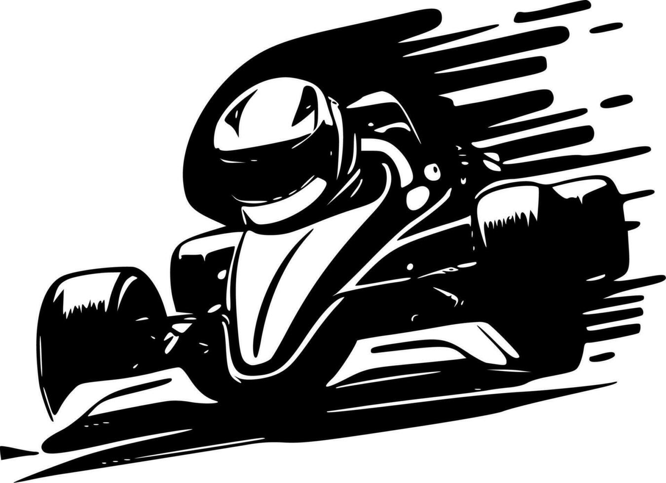 Racing - High Quality Vector Logo - Vector illustration ideal for T-shirt graphic