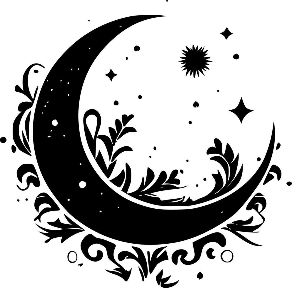 Celestial - High Quality Vector Logo - Vector illustration ideal for T-shirt graphic