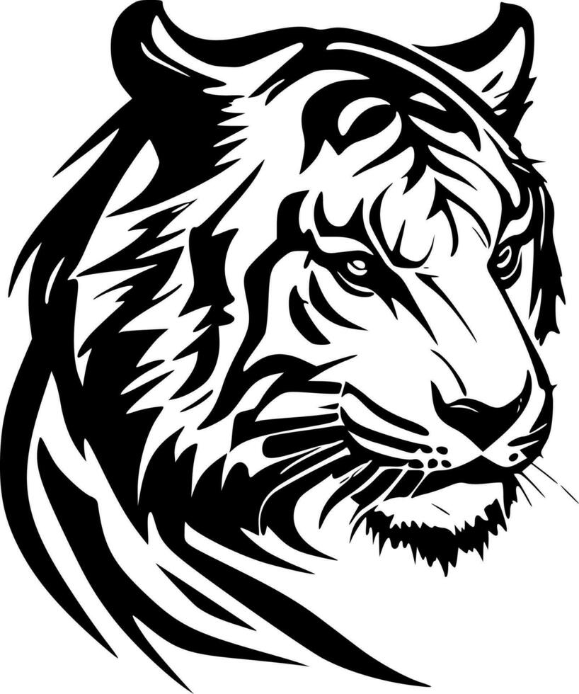 Tigre - alto calidad vector logo - vector ilustración ideal para camiseta gráfico