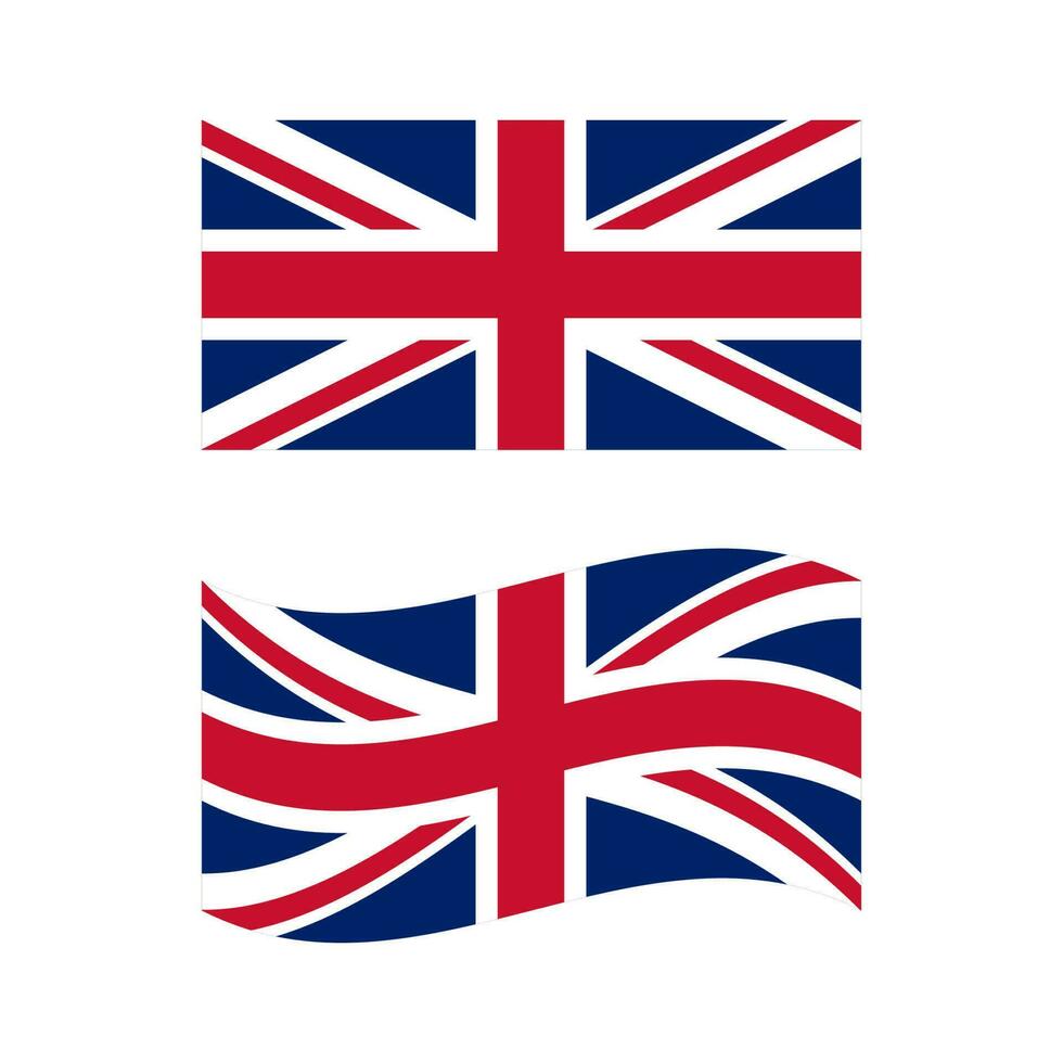 vector bandera de el unido Reino