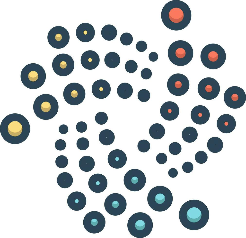 color icon for iota vector