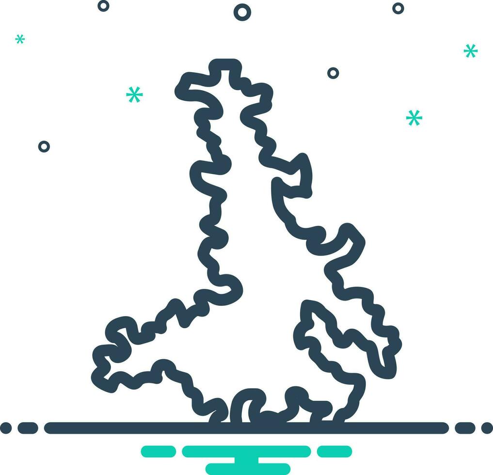 mix icon for brisbane vector