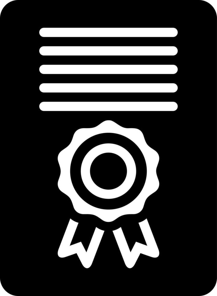 solid icon for agreement vector