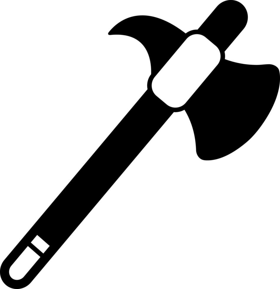 solid icon for axe vector