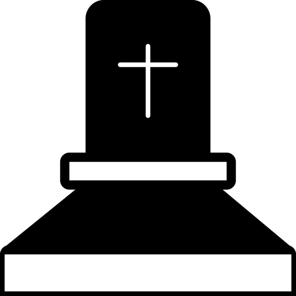 solid icon for death vector