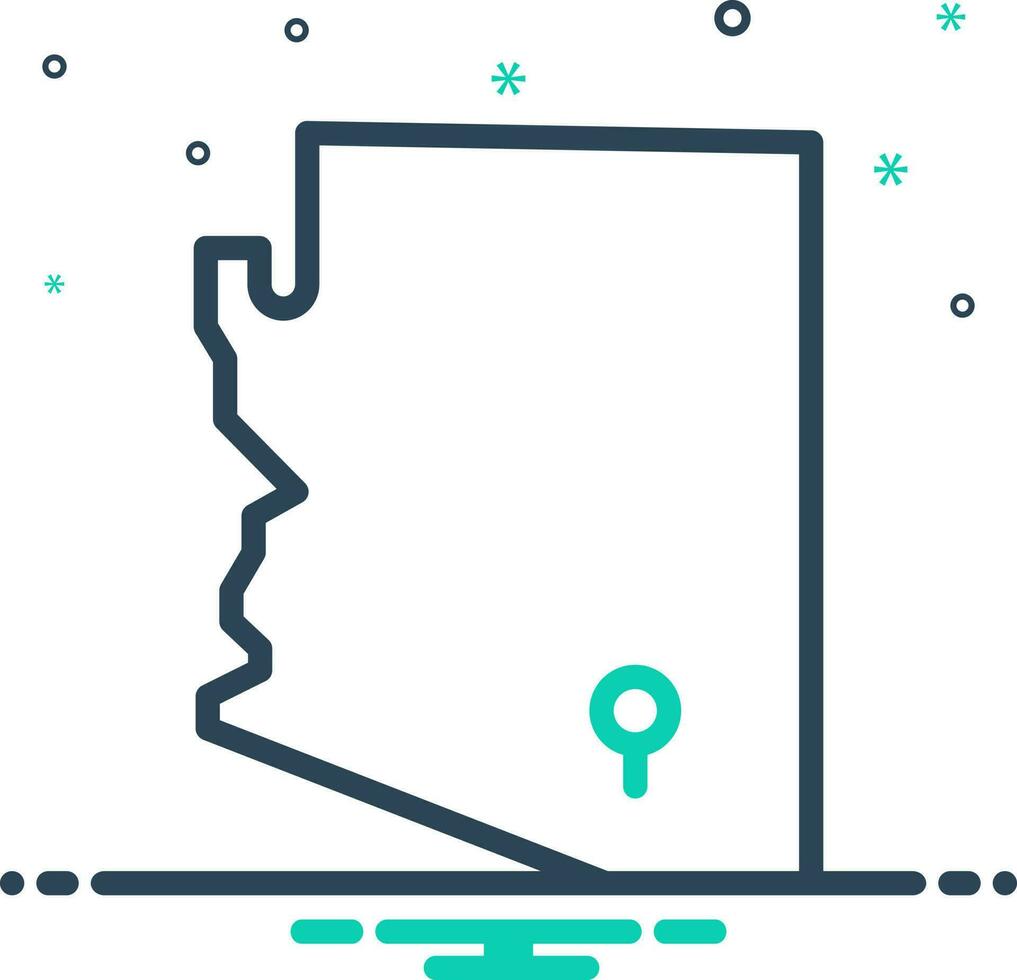 mix icon for tucson vector