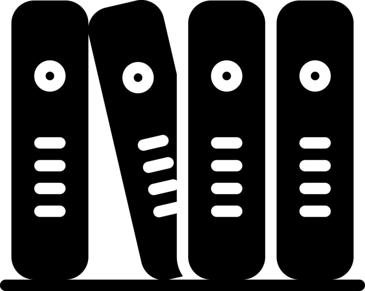 solid icon for library 23545107 Vector Art at Vecteezy