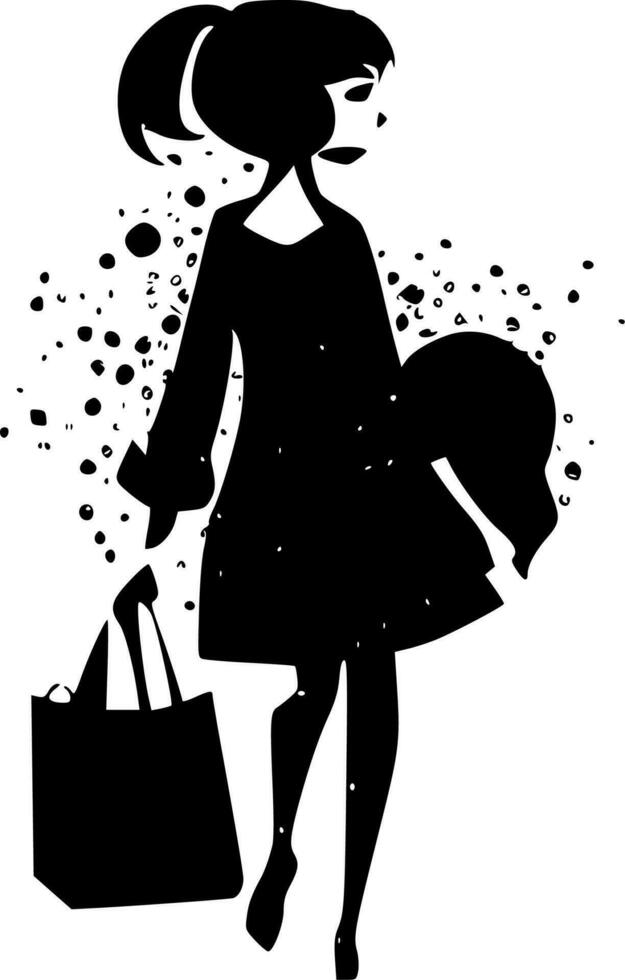 Fashion, Minimalist and Simple Silhouette - Vector illustration