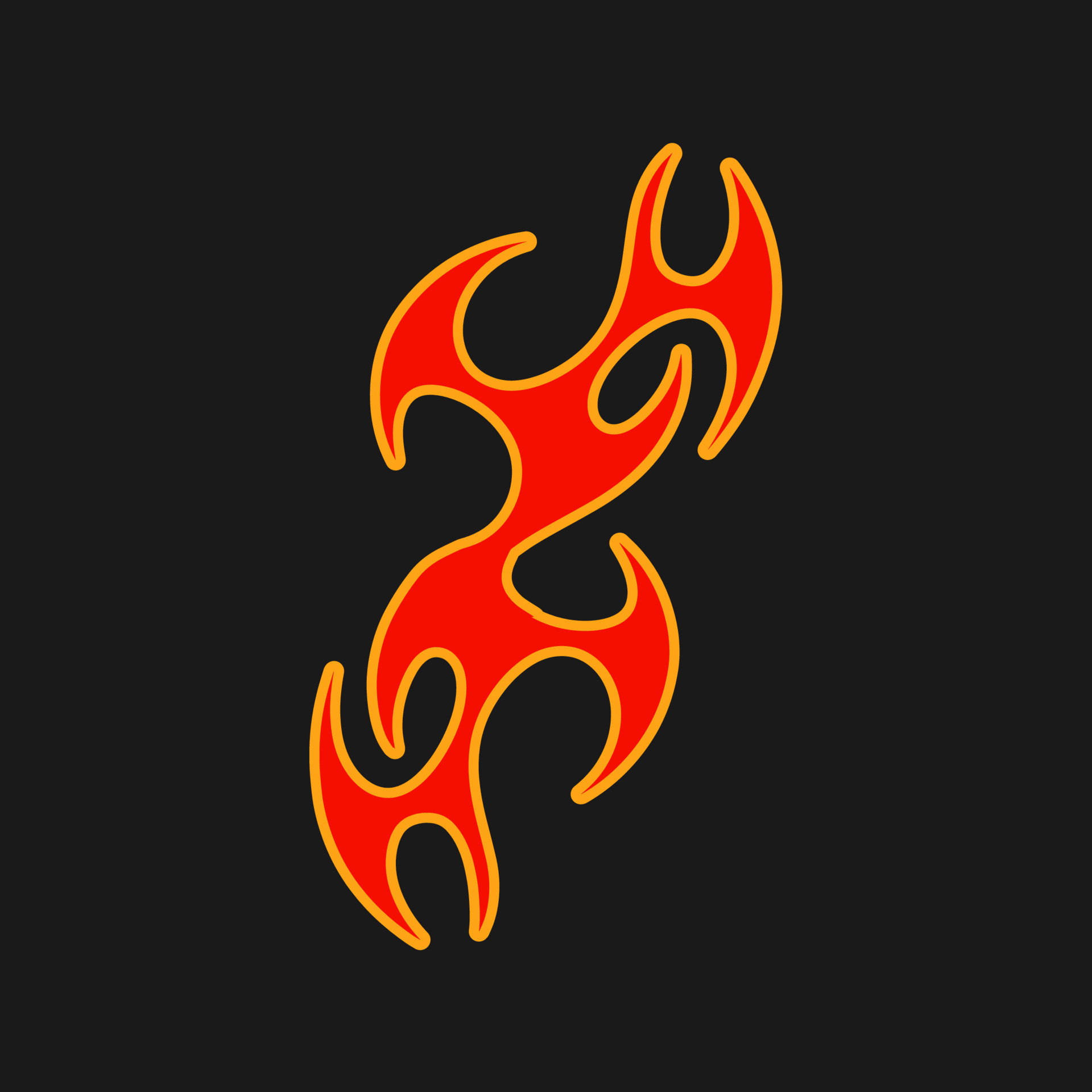 Old Flames New Look with Streetwear Objects Objects Vector Collection