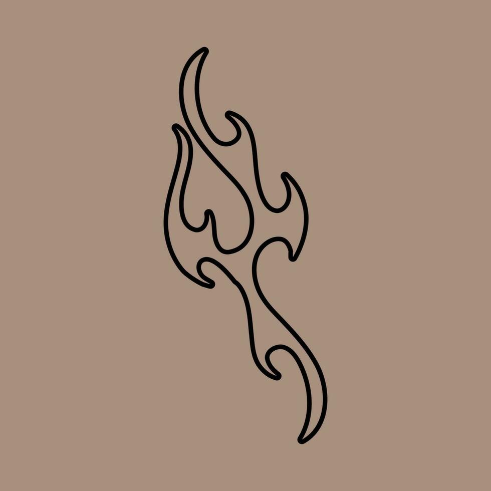 Dynamic Flames Vector Collection for Apparel and Print