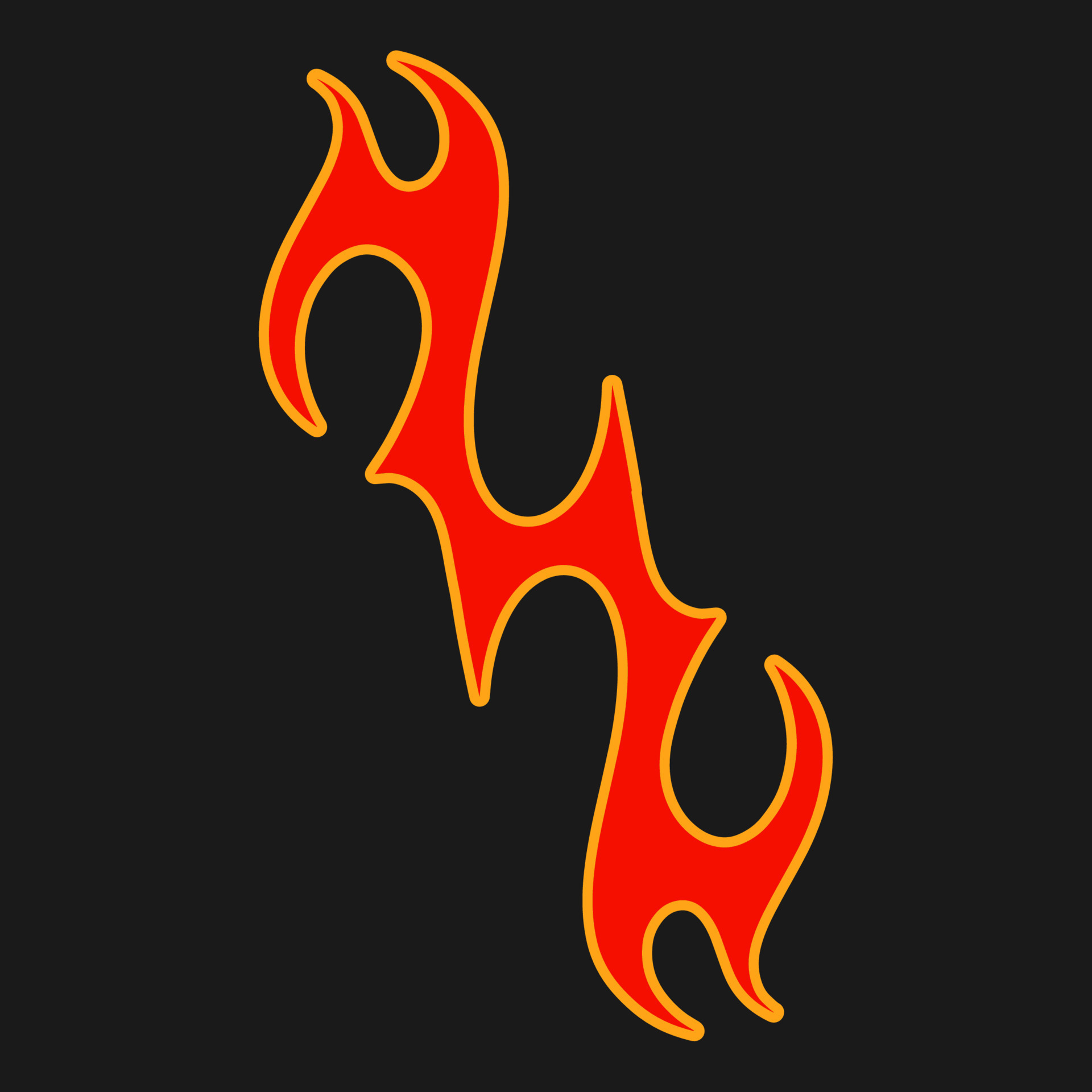 Old Flames New Look with Streetwear Objects Objects Vector Collection