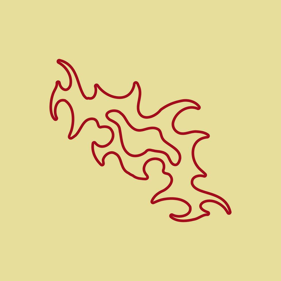 Dynamic Flames Vector Collection for Apparel and Print