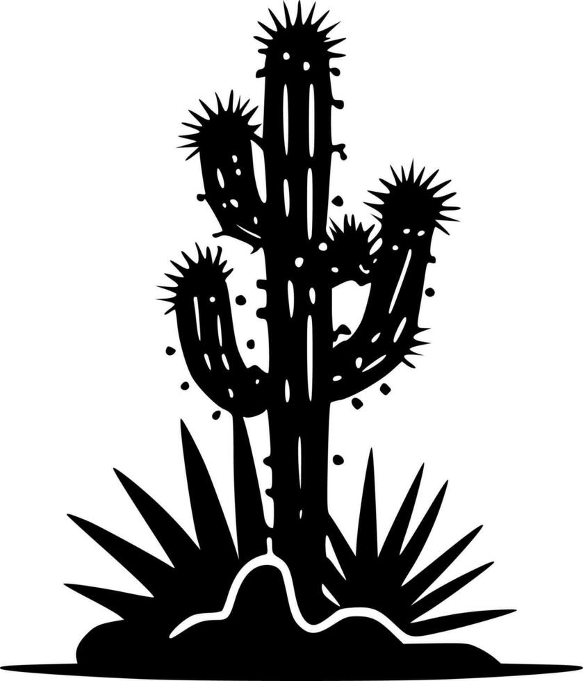 Cactus - High Quality Vector Logo - Vector illustration ideal for T-shirt graphic