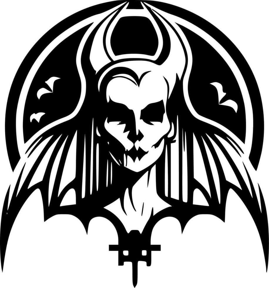 Goth - High Quality Vector Logo - Vector illustration ideal for T-shirt graphic