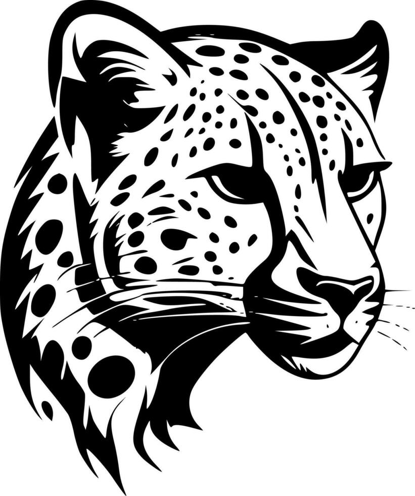 leopardo impresión - alto calidad vector logo - vector ilustración ideal para camiseta gráfico