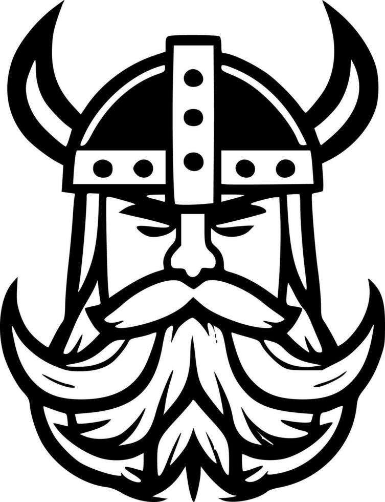 Viking - High Quality Vector Logo - Vector illustration ideal for T-shirt graphic