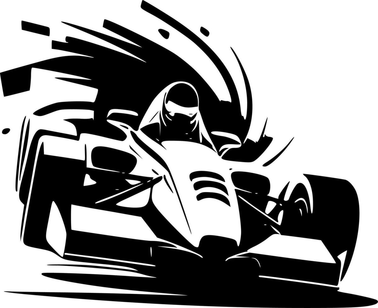 Racing - High Quality Vector Logo - Vector illustration ideal for T-shirt graphic