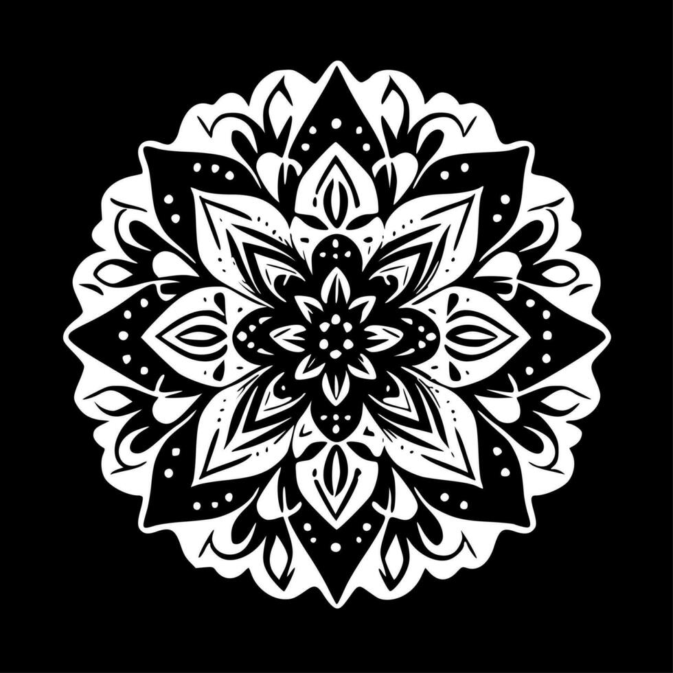 Mandala - High Quality Vector Logo - Vector illustration ideal for T-shirt graphic