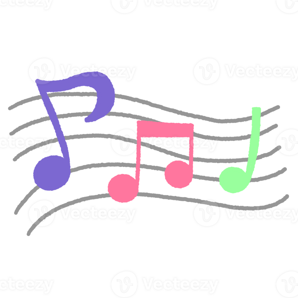 muziek- Notitie woordenschat symbolen png